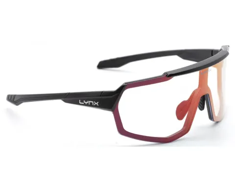 Очки LYNX Tucson 2 PH B, matt black-#1 smoke photochromic with black red revo