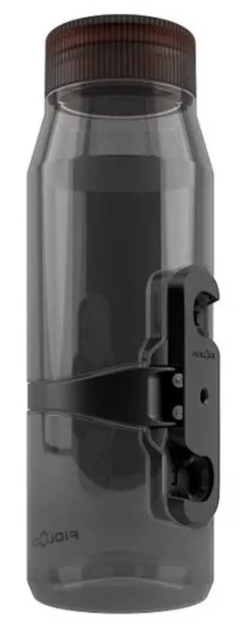 Велосипедна фляга FIDLOCK TWIST 700 мл прозора/чорна з магнітною базою для шосе та MTB