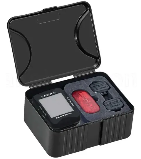 GPS компьютер LEZYNE SUPER PRO GPS HR/ProSC LOADED Чорний Y14