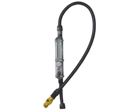 Шланг до мікропідлогового насосу з цифровим манометром LEZYNE ABS MICRO FLOOR DRIVE HOSE W/DIGITAL GAUGE Золотистий Y13