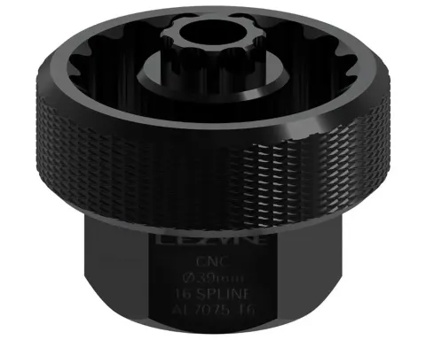 Знімач касети та каретки LEZYNE CNC ALLOY BB TOOL - 3916 Чорний Y14 (Алюмінієвий, CNC)