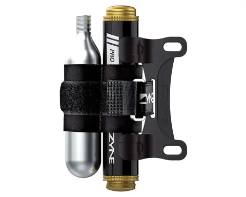 Рем. комплект для безкамерки LEZYNE PRO TUBELESS KIT з насосом CO2, балоном 20г, кріпленням, Чорний