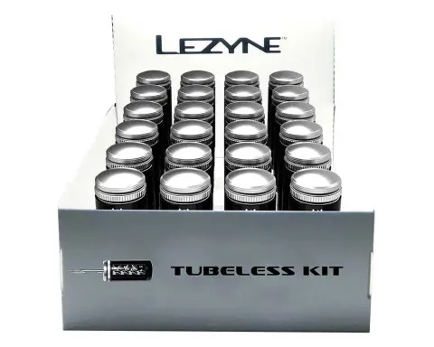 Упаковка 24шт LEZYNE TUBELESS KIT BOX (для бескамерки), Прозрачный Y13