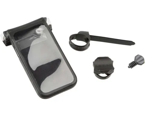 Чохол для телефону LEZYNE SMART DRY CADDY 4S: Надійний захист від вологи (Чорний)