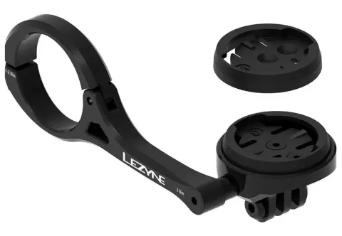 Кріплення 2в1 LEZYNE GPS та світло GoPro стандарт Чорний