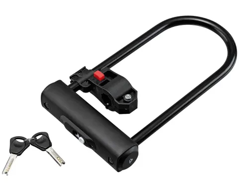 Замок U-Lock MERIDA удлиненный 110x230мм черный