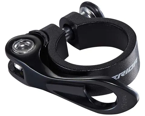 Підсідельний зажим MERIDA QUICK RELEASE 31,8 мм чорний (Хомут з ексцентриком, Алюмінієвий)