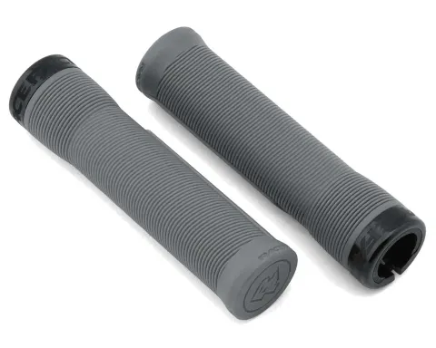Грипсы RACE FACE CHESTER, 31 мм, Хомут (GREY) Серый, Грип (BLACK) Черный (Резиновые)