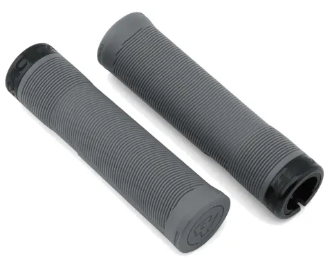 Грипсы RACE FACE CHESTER, 34 мм, Хомут (GREY) Серый, Грип (BLACK) Черный (Резиновые)