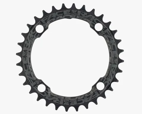 Звезда RACE FACE Narrow Wide, 104 BCD, 36T, 10-12 ск (MATTE BLK) Матовая Черная (Алюминиевая)