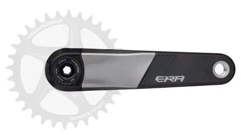 Шатуны RACE FACE ERA ARM, 165 мм, 136 мм ось, P877 (GRY/BLK) Серо-Черные (Алюминиевый)