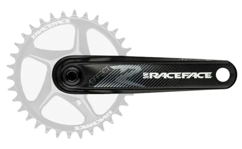 Шатуны RACE FACE AEFFECT-R ARM, 165 мм, 137 мм ось (BLK) Черные (Алюминиевый)