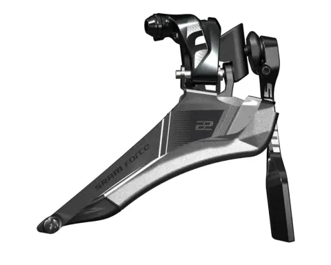 Передний Переключатель SRAM Force22 Yaw Braze-on с Chain Spotter Алюминиевый