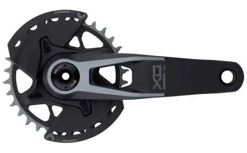 Шатуны SRAM X0 Eagle V2 DUB MTB Wide 165 мм Black (Черный) 32T T-Type Q174 CL55