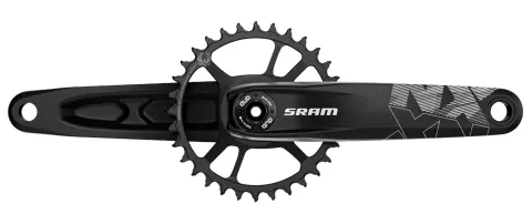 Шатуны SRAM NX Eagle DUB 12-ск. 175 мм DM Звезда 32T X-SYNC 2 Стальная Black (Черный)