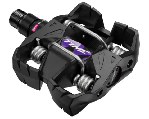 Педали контактные TIME MX 6 (BLACK PURPLE B1 Черно-фиолетовый)