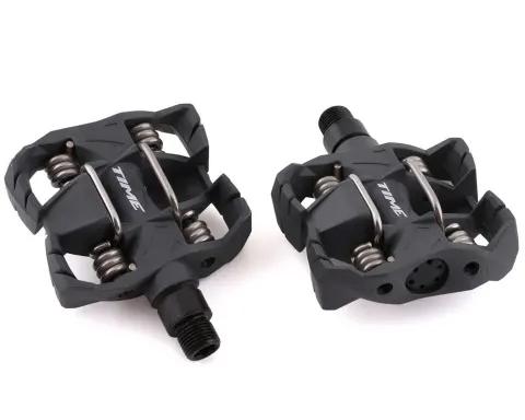 Педалі TIME ATAC MX 2 Enduro з ATAC Easy Cleats (Grey Сірий) контактні