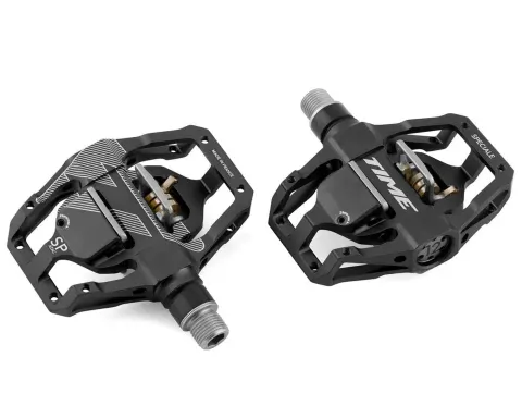Педалі TIME Speciale 12 Enduro алюмінієві з ATAC Cleats (Dark Grey Темно-сірий)