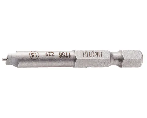 Ніпельна біта Unior Tools для швидкої установки 2,5 мм