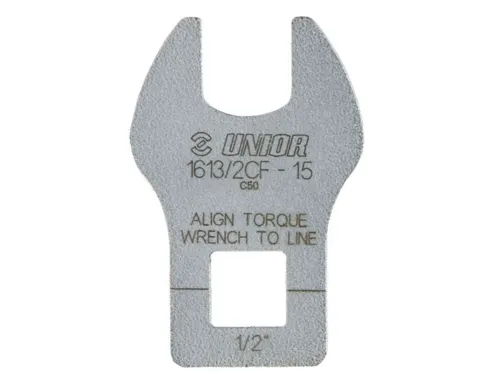 Ключ Unior Tools рожковый 15 мм под вороток 1/2" для педалей