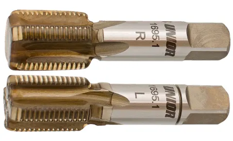 Набор метчиков Unior Tools для педалей 9/16" x 20 TPI (левый/правый)