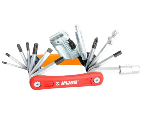 Мультитул Unior Tools EURO17 (Красный): 17 профессиональных функций