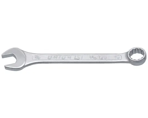 Ключ ріжковий комбінований Unior Tools 25мм короткий