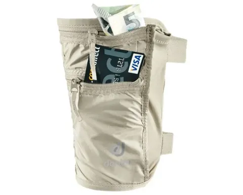 Гаманець Deuter Security Legholster 6010 (Sand) прихований на стегно