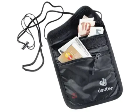 Гаманець DEUTER Security Wallet II RFID BLOCK (колір Black) на шию