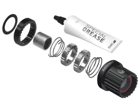 Барабан DT Swiss Ratchet LN Shimano Micro Spline (MS), сталевий, для втулок MHY
