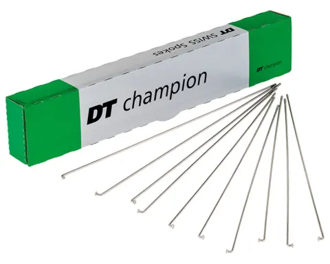 Спицы DT SWISS Champion 2.0 x 135 мм, 100 шт, (Серебряный)