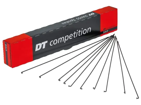 Спиці DT Swiss Competition Race Straightpull 2.0/1.6 x 302мм х 100шт (Чорний)