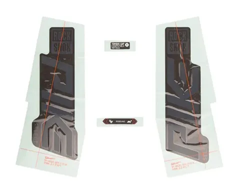Набір наліпок RockShox Pike Select 27/29 (GGRY/DFB)