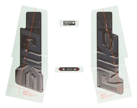 Набір наліпок RockShox Pike Select 27/29 (GGRY/DFB)