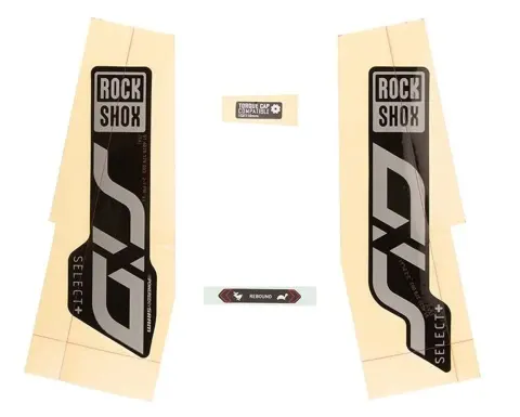 Набір наліпок RockShox SID SELECT+ 120 29 MPLR/BLK (Матовий Полярний/Чорний)