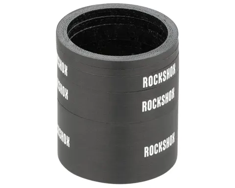 Проставки RockShox UD Carbon (Глянцевый Белый Лого) Набор 2.5/5/10/20 мм SRAM