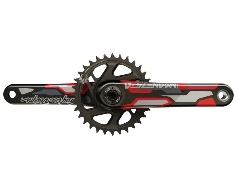 Шатуни Descendant Troy Lee Designs Eagle Boost148 DUB 12-шв. 175 32T X-Sync 2 Truvativ (Червоний)