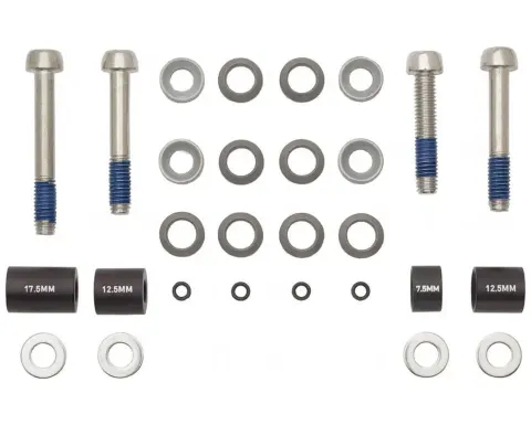 Переходник для тормозов AM Post Spacer 20S SS CPS & Std Bolts SRAM