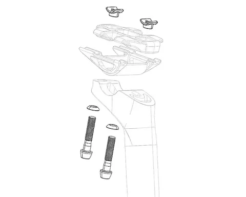 Сервісний Комплект Титанових Болтів (Bolt Kit Ti) SP SCSL B1 Zipp