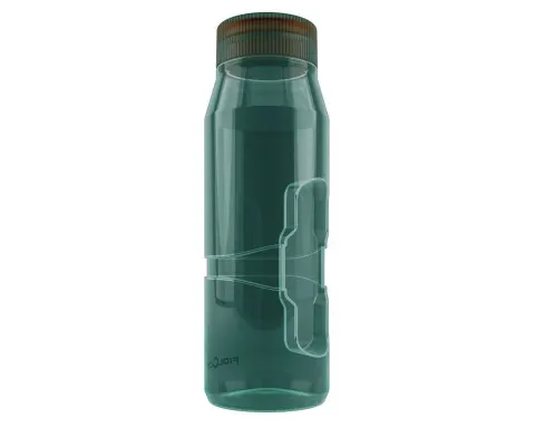 Сменная фляга TWIST replacement bottle 700мл Fidlock, transparent / green (прозрачный / зеленый)