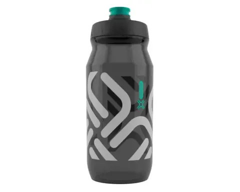 Антибактериальная фляга TWIST Bottle 600мл Fidlock, transparent / black / grey (серый)
