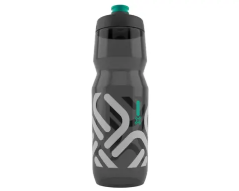 Антибактериальная фляга TWIST Bottle 750мл Fidlock, transparent / black / grey (серый)