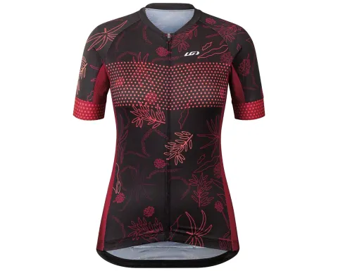 Велофутболка Garneau W District Jersey (BlkFlowe, L)