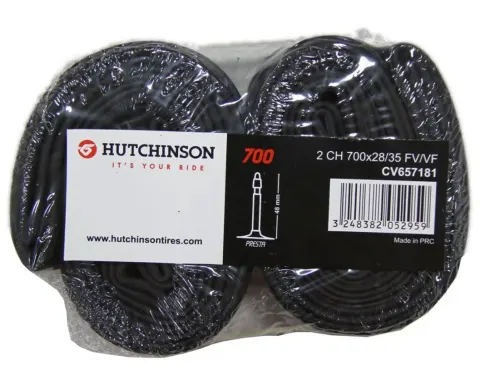 Набор из 2х камер 700x28-35 HUTCHINSON (VF 48 мм) спортивный ниппель
