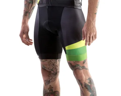 Велошорты Bib Short Spider Man CX MERIDA Мужские (Green) зелёный, размер M