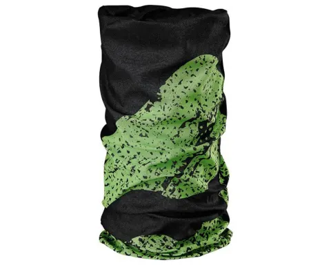 Шарф/Бафф Multifunctional Headwear/Mountain MERIDA (чёрный/зелёный)