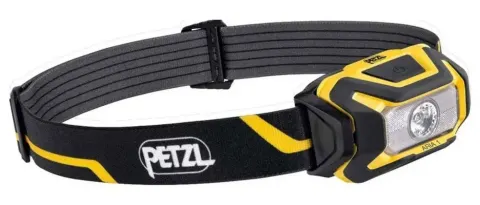 Налобный фонарь Aria 1 PETZL, 350 люмен, (Black/Yellow) чёрный/желтый