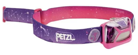 Налобный фонарь Tikkid PETZL, детский, (Pink) розовый, 20 люмен