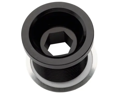 Болт в шатуны Cinch RACE FACE, M18x1.5, DH, с шайбой, (Gloss Black) глянцевый чёрный
