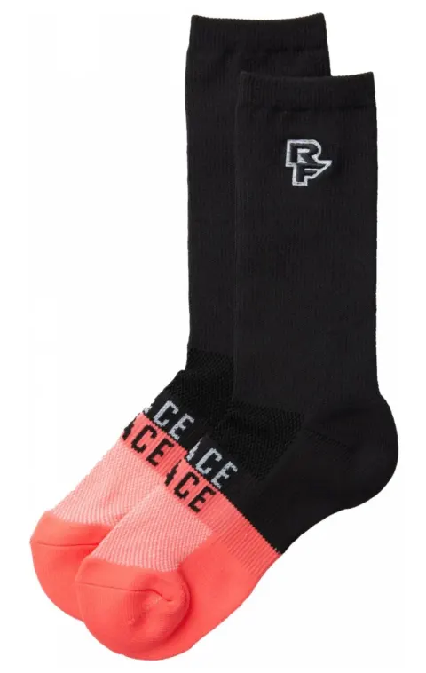 Шкарпетки Far Out Coolmax Sock RACE FACE, (Black) чорні, Small/Medium